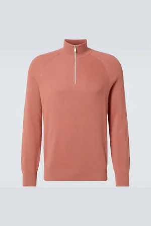 Brunello Cucinelli Half-zip cotton sweater