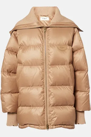 Chloé Oversized quilted down jacket