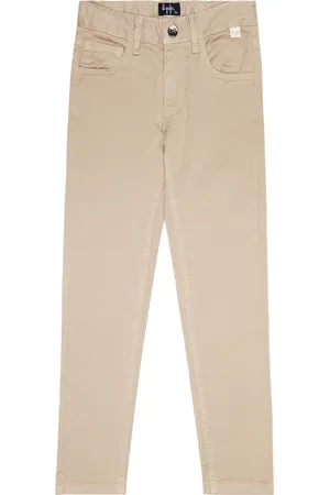 Il gufo Straight cotton pants
