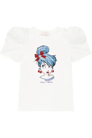 MONNALISA X DisneyÂ® embellished jersey T-shirt
