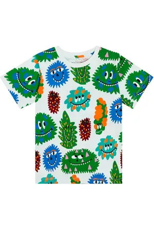 Stella McCartney Printed cotton T-shirt
