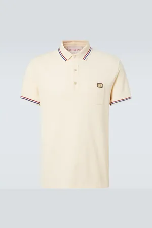 VALENTINO VLogo Signature cotton piquÃ© polo shirt