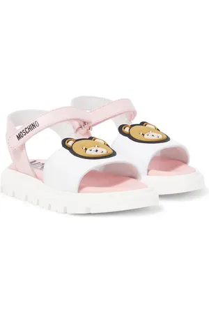 Moschino Teddy Bear leather sandals