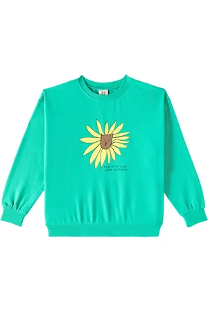 Jelly Mallow Lion cotton sweatshirt