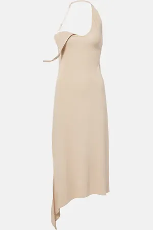 Courrèges Undressed asymmetrical midi dress