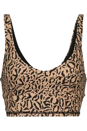 The Upside Candice leopard-print sports bra