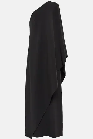 The Row Sparrow one-shoulder silk cady gown