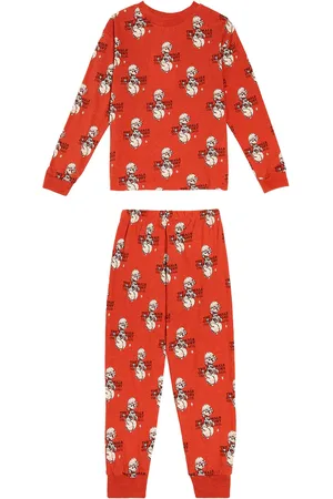 The Animals Observatory Llama cotton pajamas