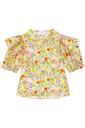 PAADE Meadow floral cotton blouse
