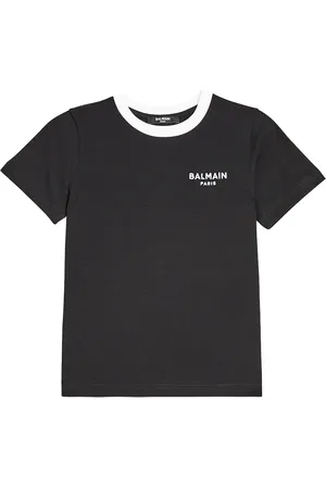 Balmain Logo cotton jersey T-shirt