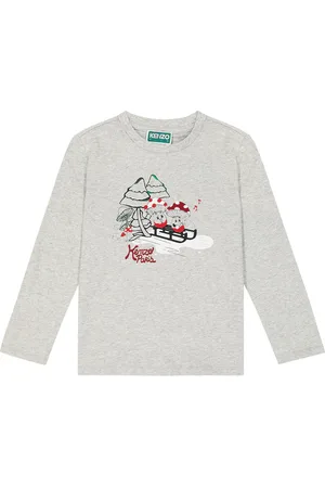 Kenzo Printed cotton jersey T-shirt
