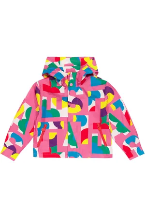 Stella McCartney Logo printed technical jacket