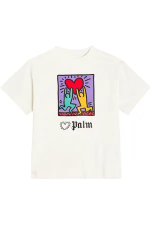 Palm Angels X Keith Haring cotton jersey T-shirt