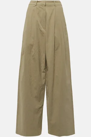 Proenza Schouler White Label Helena cotton-blend wide-leg pants