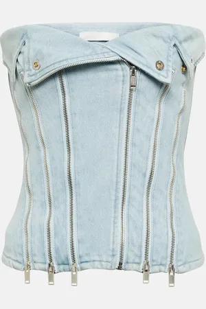 DION LEE Denim corset