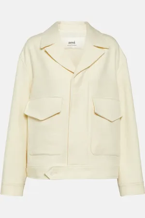Ami Oversized wool jacket
