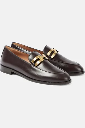 Aquazzura Brandi leather loafers