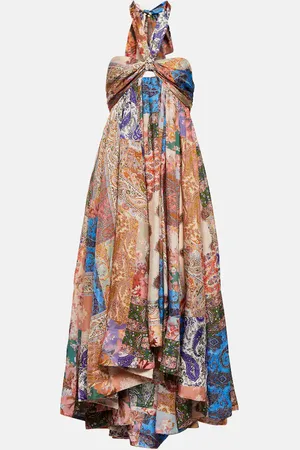 ZIMMERMANN Devi printed silk maxi dress