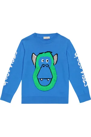 Stella McCartney Intarsia cotton sweater