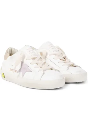 Golden Goose Super-Star glitter leather sneakers