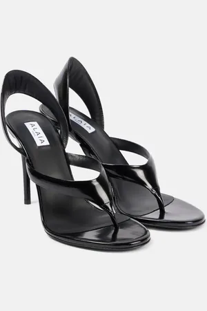 Alaïa Infradito leather thong sandals