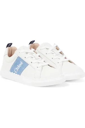 Chloé Logo leather sneakers