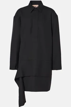 Plan C Wool-blend minidress