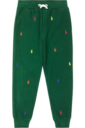 Ralph Lauren Cotton-blend jersey sweatpants