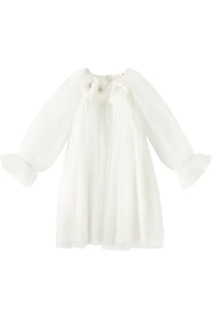 Tutu Du Monde Snowy Petal embellished tulle dress