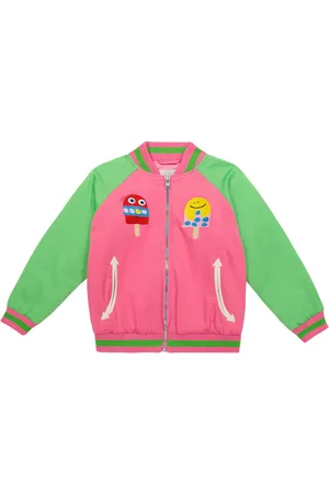 Stella McCartney AppliquÃ©d satin jacket