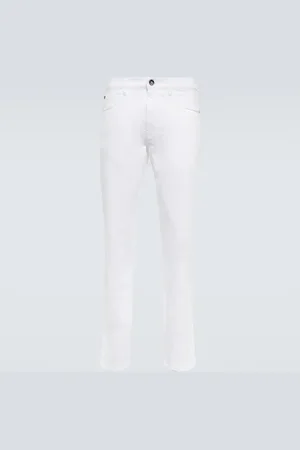 Loro Piana Quarona mid-rise slim jeans