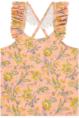 Louise Misha Yoga floral top