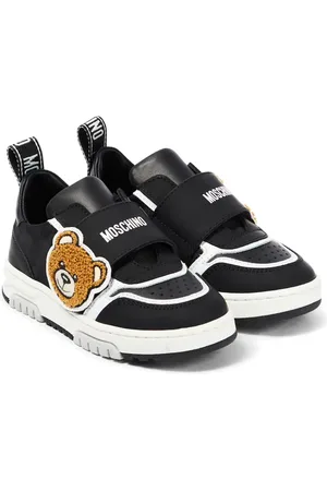 Moschino Teddy Bear leather sneakers