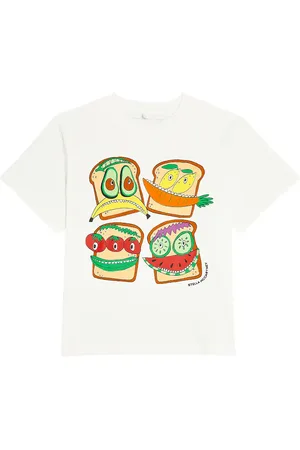 Stella McCartney Printed cotton T-shirt
