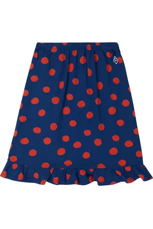 The Animals Observatory Sparrow polka-dot cotton skirt