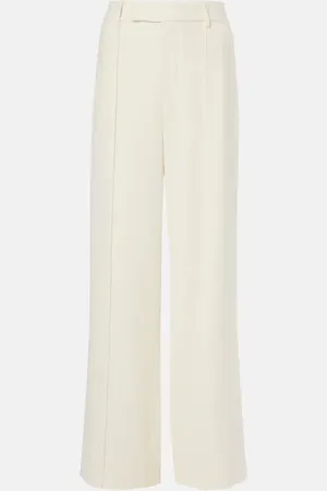 Proenza Schouler Weyes double crÃªpe wide-leg pants