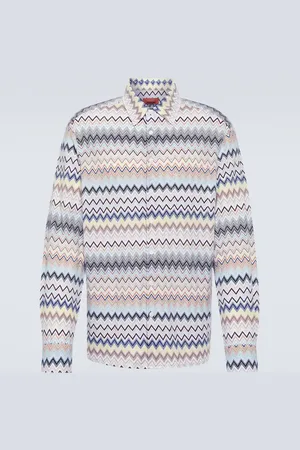 Missoni Zig Zag cotton shirt