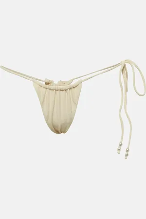 SAME Beaded String bikini bottoms