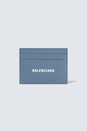 Balenciaga Cash leather card holder