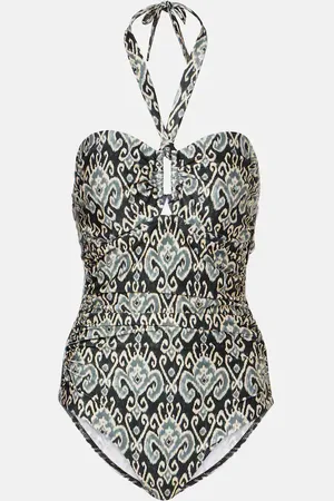 ZIMMERMANN Wylie Wide Link printed swimsuit