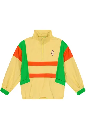 The Animals Observatory Carp colorblocked cotton jacket