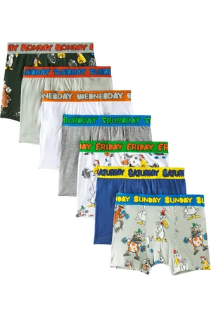 Stella McCartney Set of 7 cotton-blend jersey briefs