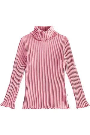 Il gufo Ribbed-knit cotton-blend jersey top