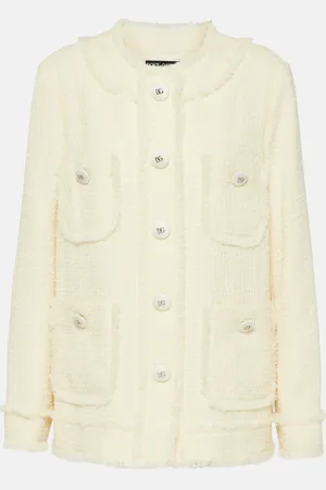 Dolce & Gabbana Wool-blend tweed jacket