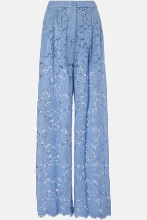 Dolce & Gabbana Lace wide-leg pants