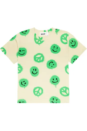 Molo Riley printed cotton jersey T-shirt