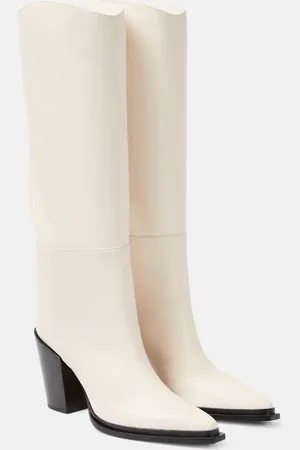 Jimmy Choo Cece 80 leather knee-high boots