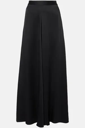 Isabel Marant Kayana satin maxi skirt