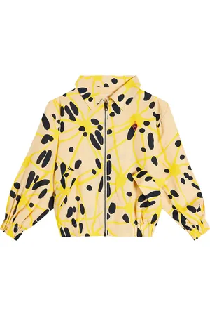 The Animals Observatory Tiger linen and cotton jacket