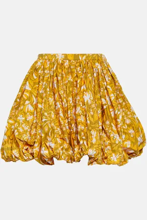 Jil Sander Floral miniskirt
